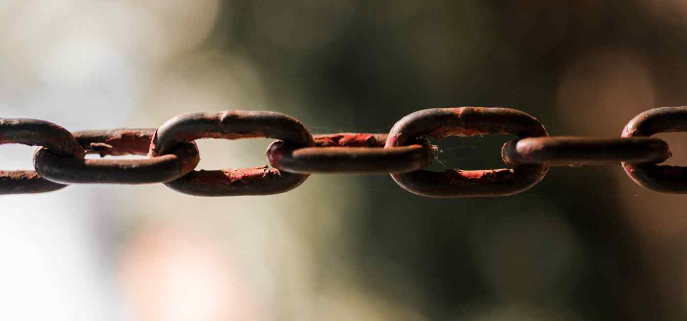 Toxische Links Stock Kette
